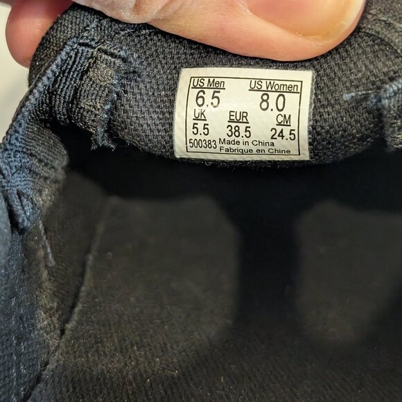 Vans Ultra Cush Lite Black Women 8 Men 6.5 - Picture 8 of 9